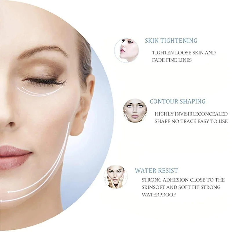 Invisible Face Stickers Jawline Lift Tape